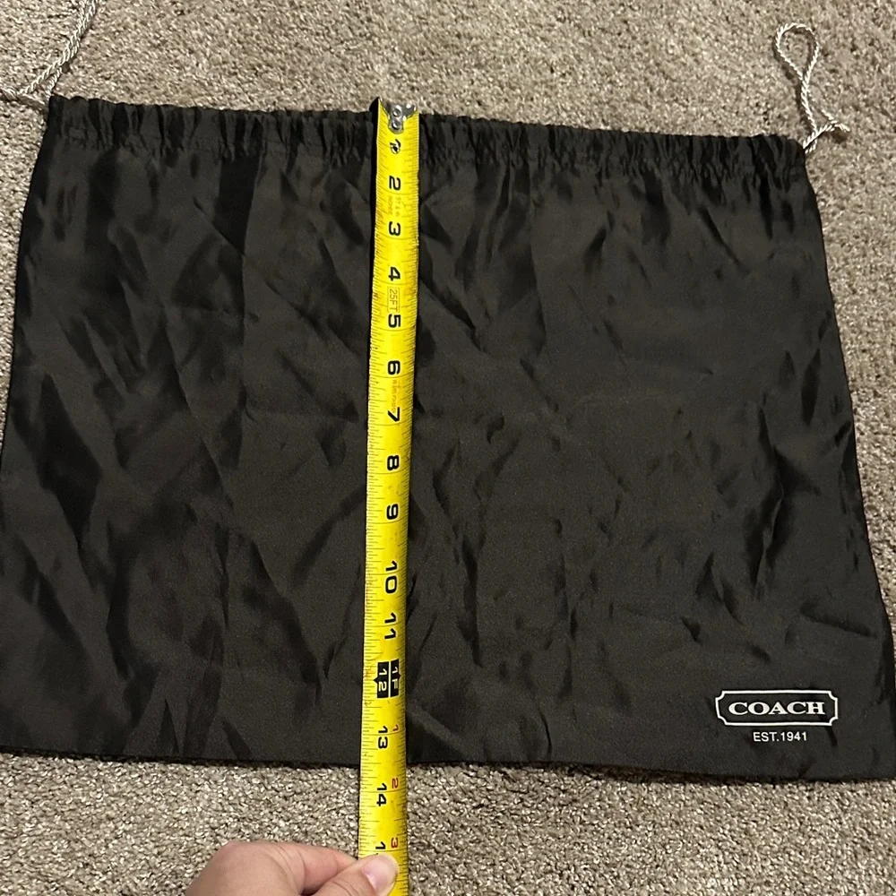 Coach Classic Black Storage Bag